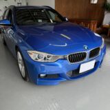 BMW320d ルーフデントリペア